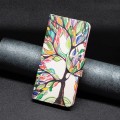 For Xiaomi Redmi K70 / K70 Pro Colored Drawing Pattern Leather Phone Case(Tree Life)