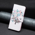 For Xiaomi Redmi Note 13 4G Global Colored Drawing Pattern Leather Phone Case(Tree)