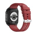 TK12 1.96 inch IP67 Waterproof Silicone Band Smart Watch Supports ECG / Remote Families Care / Bluet