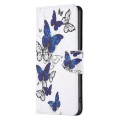 For Xiaomi Redmi 13C Colored Drawing Pattern Leather Phone Case(Butterflies)