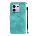 For Xiaomi Redmi Note 13 Pro 5G Global Skin-feel Embossed Leather Phone Case(Green)
