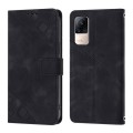 For Xiaomi Civi 1S Skin Feel Embossed Leather Phone Case(Black)