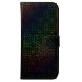 For Tecno Pova 5 Pro Colorful Magnetic Buckle Leather Phone Case(Black)