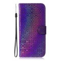 For Tecno Spark 20 Pro Colorful Magnetic Buckle Leather Phone Case(Purple)