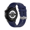 TK22 1.39 inch IP67 Waterproof Silicone Band Smart Watch Supports ECG / Non-invasive Blood Sugar(Blu