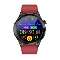 TK22 1.39 inch IP67 Waterproof Silicone Band Smart Watch Supports ECG / Non-invasive Blood Sugar(Red
