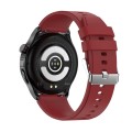 TK22 1.39 inch IP67 Waterproof Silicone Band Smart Watch Supports ECG / Non-invasive Blood Sugar(Red