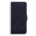 For Tecno Camon 20 Pro 5G Tiger Embossing Pattern Flip Leather Phone Case(Black)