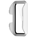 For Huawei Band 9 / 8 PC + Tempered Film Integrated Protective Watch Case(Matte Silver)