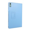 For Lenovo Xiaoxin Pad 11 2024 / M11 Litchi Texture Leather Tablet Case(Light Blue)