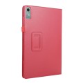 For Lenovo Xiaoxin Pad 11 2024 / M11 Litchi Texture Leather Tablet Case(Red)
