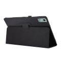 For Lenovo Xiaoxin Pad 11 2024 / M11 Litchi Texture Leather Tablet Case(Black)