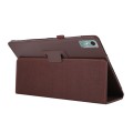 For Lenovo Xiaoxin Pad 11 2024 / M11 Litchi Texture Leather Tablet Case(Brown)