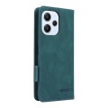 For Xiaomi Redmi 12 4G Foreign / 5G Magnetic Clasp Leather Phone Case(Green)