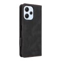 For Xiaomi Redmi 12 4G Foreign / 5G Magnetic Clasp Leather Phone Case(Black)