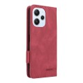 For Xiaomi Redmi 12 4G Foreign / 5G Magnetic Clasp Leather Phone Case(Red)