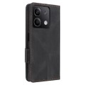 For Xiaomi Redmi Note 13 5G Magnetic Clasp Leather Phone Case(Black)