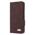 For Xiaomi Redmi Note 13 Pro+ 5G Magnetic Clasp Leather Phone Case(Brown)