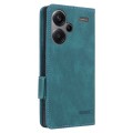 For Xiaomi Redmi Note 13 Pro+ 5G Magnetic Clasp Leather Phone Case(Green)