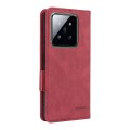 For Xiaomi 14 Pro Magnetic Clasp Leather Phone Case(Red)