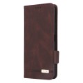 For Xiaomi Redmi 13C Magnetic Clasp Leather Phone Case(Brown)