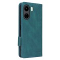 For Xiaomi Redmi 13C Magnetic Clasp Leather Phone Case(Green)
