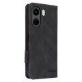 For Xiaomi Redmi 13C Magnetic Clasp Leather Phone Case(Black)