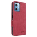 For Xiaomi Redmi Note 12 4G Magnetic Clasp Leather Phone Case(Red)