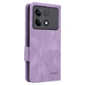 For Xiaomi Redmi Note 13R Pro Magnetic Clasp Leather Phone Case(Purple)