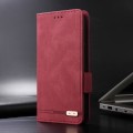 For Xiaomi Redmi Note 13 4G Magnetic Clasp Leather Phone Case(Red)