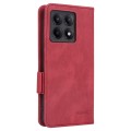 For Xiaomi Redmi K70E 5G Magnetic Clasp Leather Phone Case(Red)