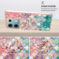 For Xiaomi Redmi Note 13 5G Global Electroplating IMD TPU Phone Case with Ring(Colorful Scales)