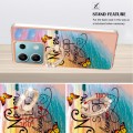 For Xiaomi Redmi Note 13 5G Global Electroplating IMD TPU Phone Case with Ring(Dream Butterfly)