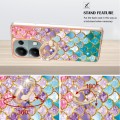 For Xiaomi Redmi Note 13 Pro 4G/Poco M6 Pro 4G Electroplating IMD TPU Phone Case with Ring(Colorful