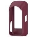 For Wahoo Elemnt Roam WFCC4 Stopwatch Silicone Protective Case(Wine Red)