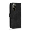 For Realme C67 4G Skin Feel Magnetic Flip Leather Phone Case(Black)