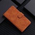 For Realme 12 Pro / 12 Pro+ Skin Feel Magnetic Flip Leather Phone Case(Brown)