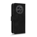 For Realme 12 5G Skin Feel Magnetic Flip Leather Phone Case(Black)