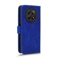 For Realme 12 5G Skin Feel Magnetic Flip Leather Phone Case(Blue)