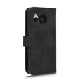 For Sharp Aquos Sense8 Skin Feel Magnetic Flip Leather Phone Case(Black)