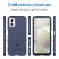 For Motorola Moto G Power 2024 Full Coverage Shockproof TPU Phone Case(Blue)