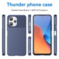 For Xiaomi Redmi 12 5G Thunderbolt Shockproof TPU Protective Soft Phone Case(Blue)