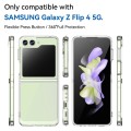 For Samsung Galaxy Z Flip5 Colorful Series Acrylic + TPU Phone Case(Transparent)