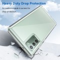 For Samsung Galaxy Note20 Colorful Series Acrylic + TPU Phone Case(Transparent)