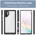 For Samsung Galaxy Note10+ Colorful Series Acrylic + TPU Phone Case(Black)