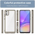 For Samsung Galaxy A05 Colorful Series Acrylic + TPU Phone Case(Transparent Grey)