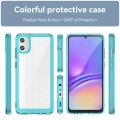 For Samsung Galaxy A05 Colorful Series Acrylic + TPU Phone Case(Transparent Blue)