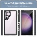 For Samsung Galaxy S24 Ultra 5G Colorful Series Acrylic + TPU Phone Case(Black)