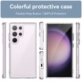 For Samsung Galaxy S24 Ultra 5G Colorful Series Acrylic + TPU Phone Case(Transparent)