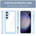 For Samsung Galaxy S24 5G Colorful Series Acrylic + TPU Phone Case(Blue)